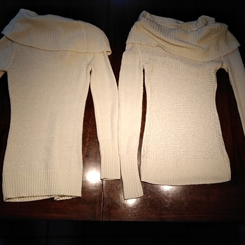 White knit Sweater